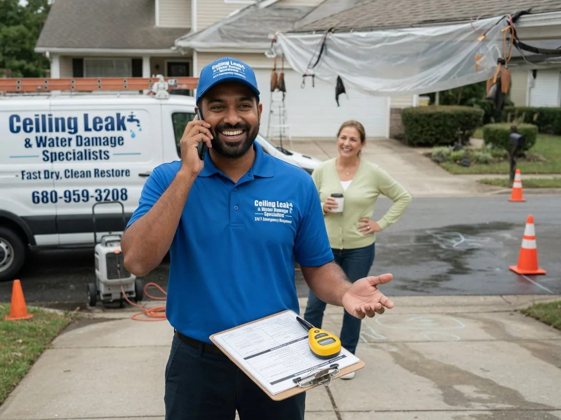 Ceiling Leak Cleanup Westlake, OR FAQs